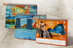 Разработка  дизайна настольного календаря для  «Донбассэнерго»